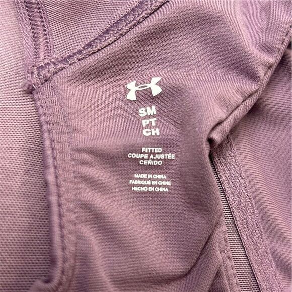 Under Armour Women's Sports Bra S Purple Medium Support Racerback - Picture 3 of 5